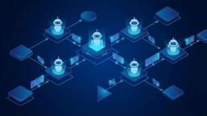 Representación de la infraestructura de agentes autónomos