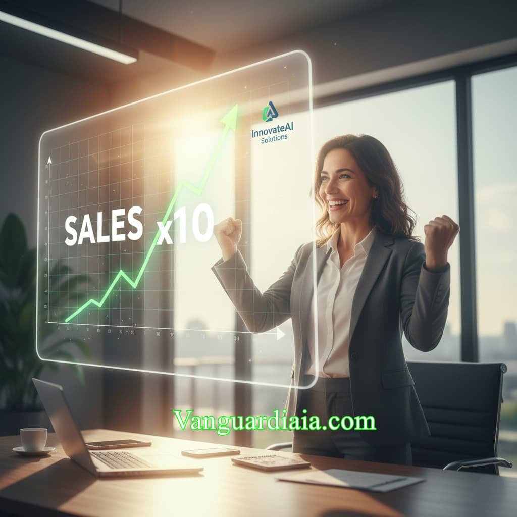 Éxito comercial y crecimiento de ventas x10 gracias a la IA en Marketing 2026.