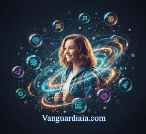 Alumna experimentando el aprendizaje personalizado mediante IA en Educación 2026.